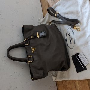 Prada Vitello Daino Tote
